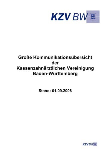 GroÃe KommunikationsÃ¼bersicht - Harry QM