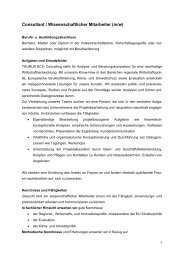 Stellenausschreibung (PDF) - ARL