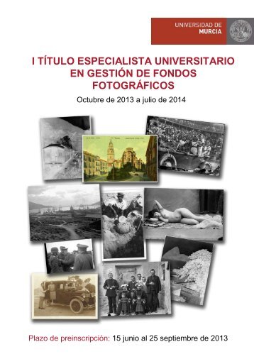 i tÃ­tulo especialista universitario en gestiÃ³n de fondos fotogrÃ¡ficos