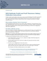 ProXH/ProXT Battery Calibration - Seiler