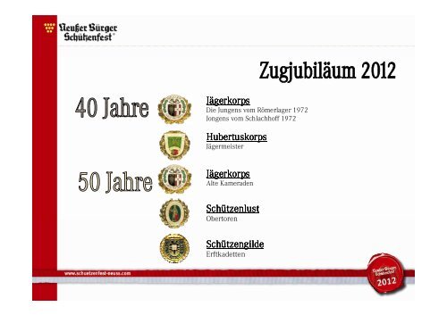 Download Pressemappe 2012 - Neusser Bürger-Schützen-Verein e.V.