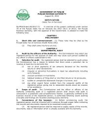 audit rules - PRA - Punjab