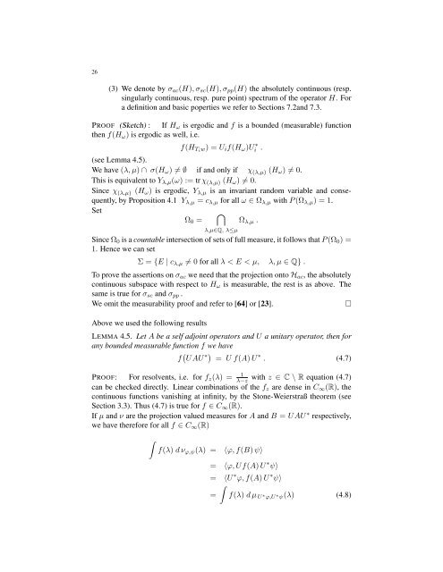 An Invitation to Random Schr¨odinger operators - FernUniversität in ...