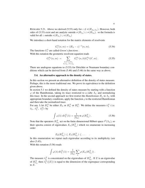 An Invitation to Random Schr¨odinger operators - FernUniversität in ...