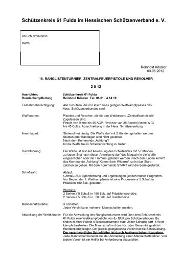 Schützenkreis 61 Fulda im Hessischen Schützenverband e. V.