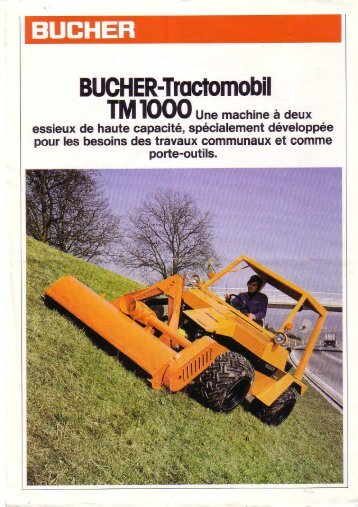 Bucher Tractomobil TM 1000 - Unusuallocomotion.com