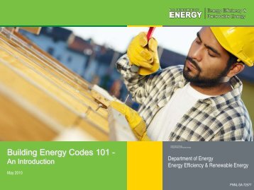 Building Energy Codes 101 - An Introduction (presentation slides)