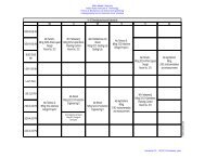 Second Semester schedule for Year III.pdf - Yidnekachew