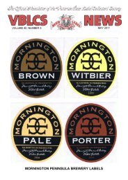 mornington peninsula brewery labels - The Victorian Beer label ...