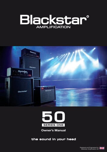 Owner's Manual - Blackstar Amplification