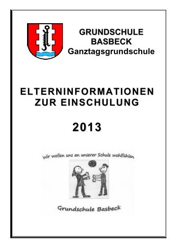 elterninformationen zur einschulung - Grundschule Basbeck