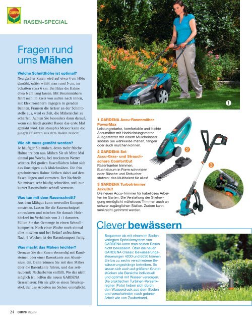 COMPO Magazin - Schneckenprofi