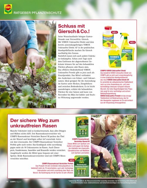 COMPO Magazin - Schneckenprofi