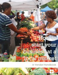 How to start your business at a local market - Project for Public Spaces