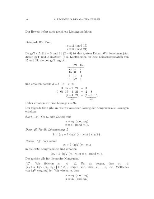 EinfÃ¼hrung in die Algebra Vorlesungsunterlagen Erhard Aichinger ...