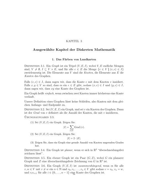 EinfÃ¼hrung in die Algebra Vorlesungsunterlagen Erhard Aichinger ...