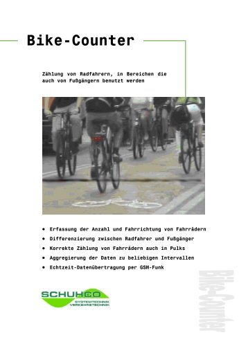 Bike Counter System (deutsch) - Schuh & Co. GmbH