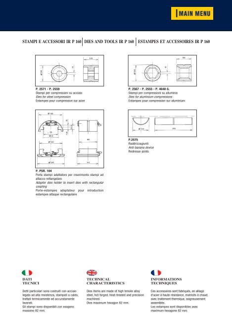 IR P 160 - Powercom SA - stringing equipment