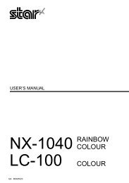 lc-100 colour nx-1040 rainbow