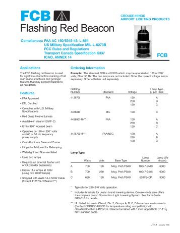 Flashing Red Beacon - OkSolar.com