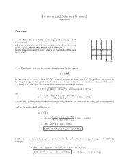 Homework #2 Solutions Version 2