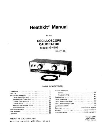 ig-4505 oscilloscope calibrator manual.pdf - Tubular Electronics