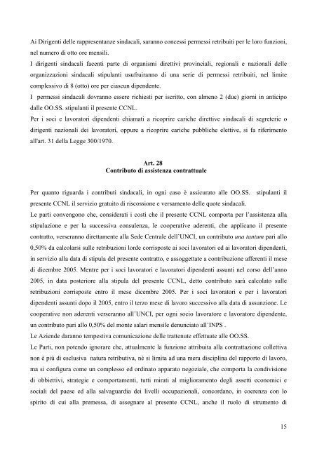 Contratto Collettivo Nazionale di Lavoro per i soci e i ... - FAST