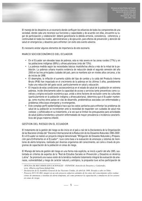 plan nacional de contingencia para enfrentar posible pandemia de ...