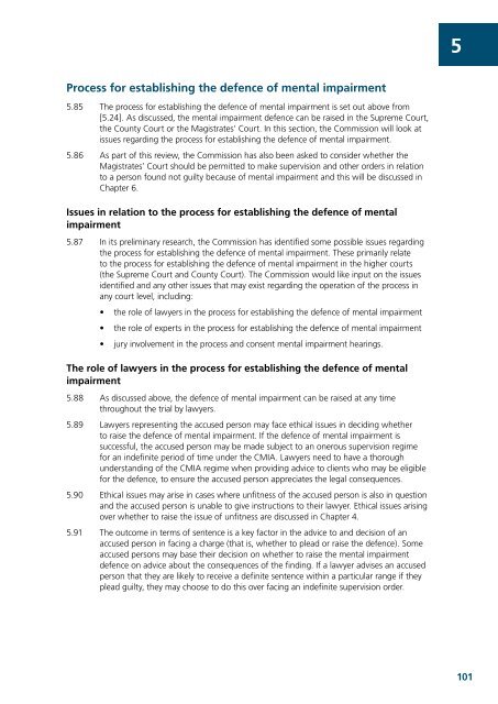 Crimes Mental Impairment consultation paper.pdf - Victorian Law ...