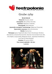 Grube ryby - Teatr Polonia