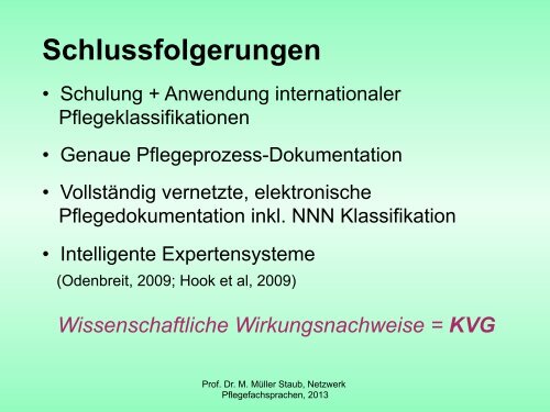 Elektronische Pflegedokumentation - Netzwerk Pflegediagnosen