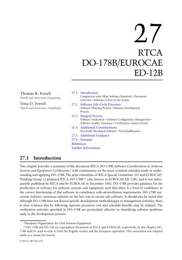 RTCA DO-178B/EUROCAE ED-12B