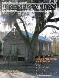 Historic Mandeville and Covington - Preservation Resource Center