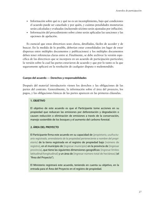 Lecciones aprendidas para REDD+ desde los programas de pago ...