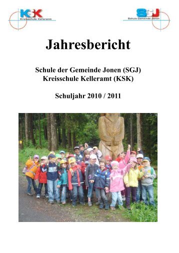 Jahresbericht 2011 - Schule Jonen