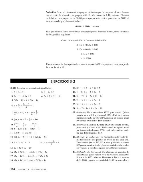 Matemáticas aplicadas