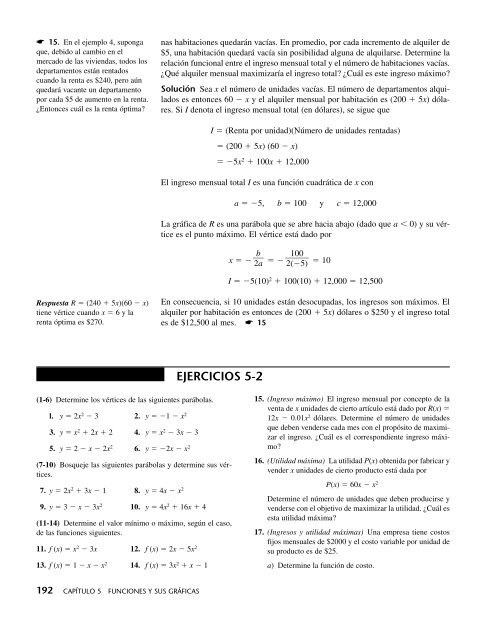 Matemáticas aplicadas