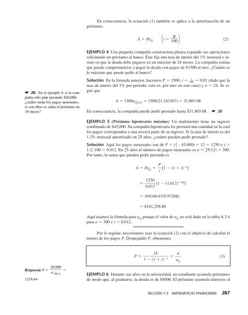 Matemáticas aplicadas