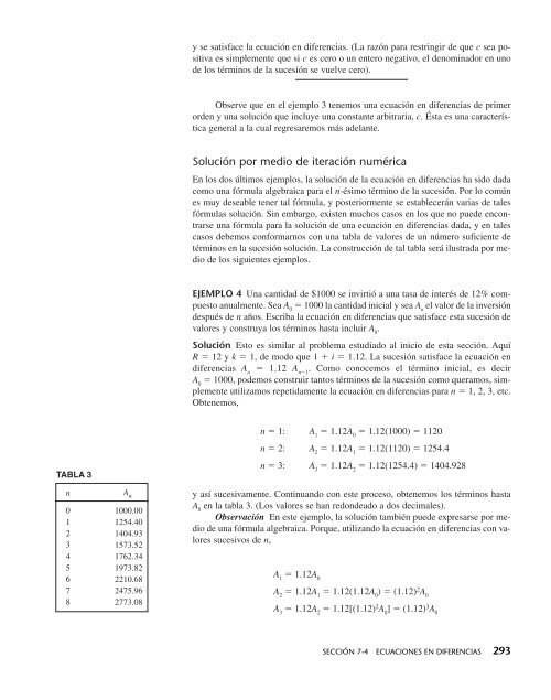 Matemáticas aplicadas