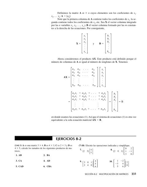 Matemáticas aplicadas