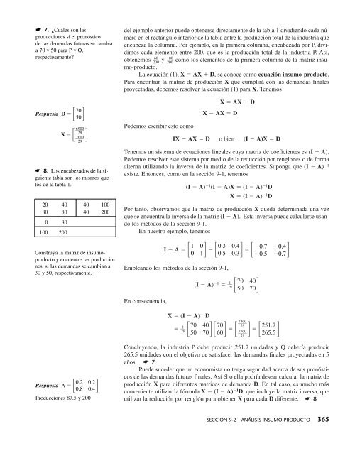 Matemáticas aplicadas