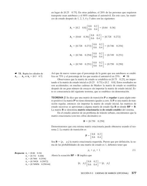 Matemáticas aplicadas