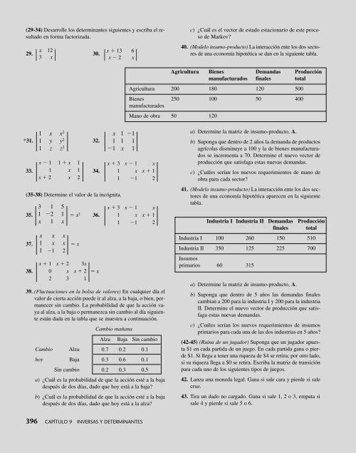 Matemáticas aplicadas