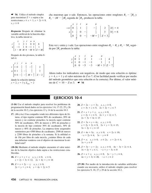 Matemáticas aplicadas