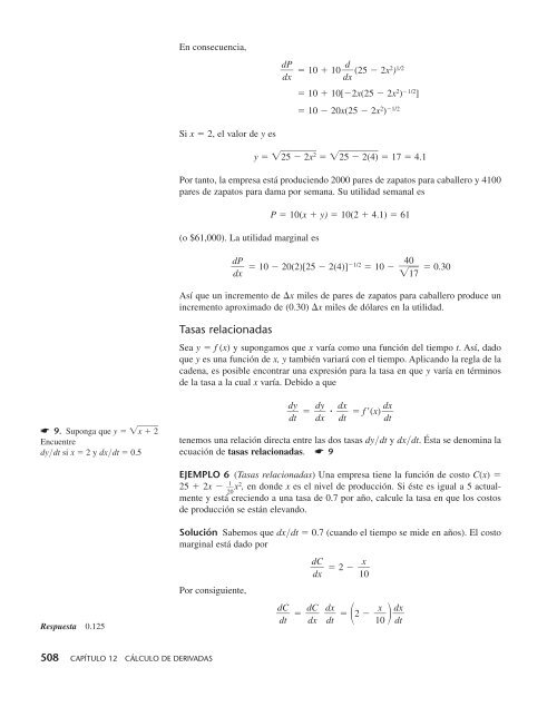 Matemáticas aplicadas