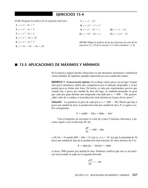 Matemáticas aplicadas