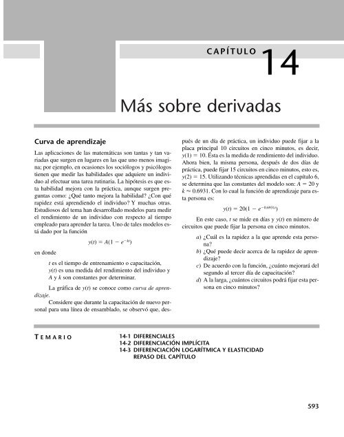 Matemáticas aplicadas