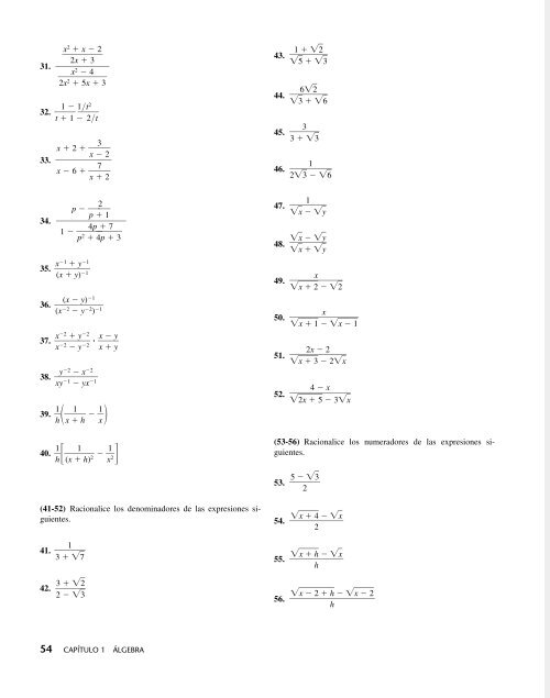 Matemáticas aplicadas