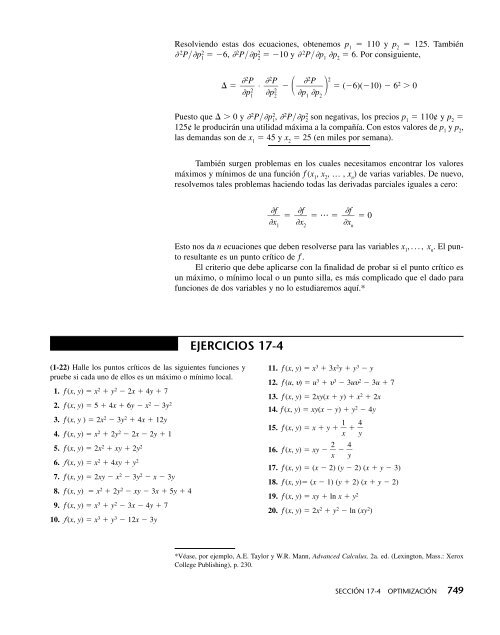 Matemáticas aplicadas