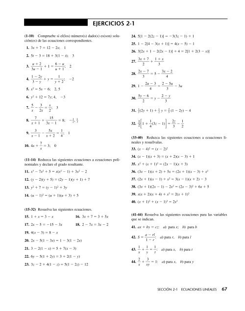 Matemáticas aplicadas